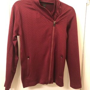 MPG asymmetrical zip jacket